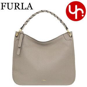 FURLA Rialto Leather Hobo Shoulder Bag for